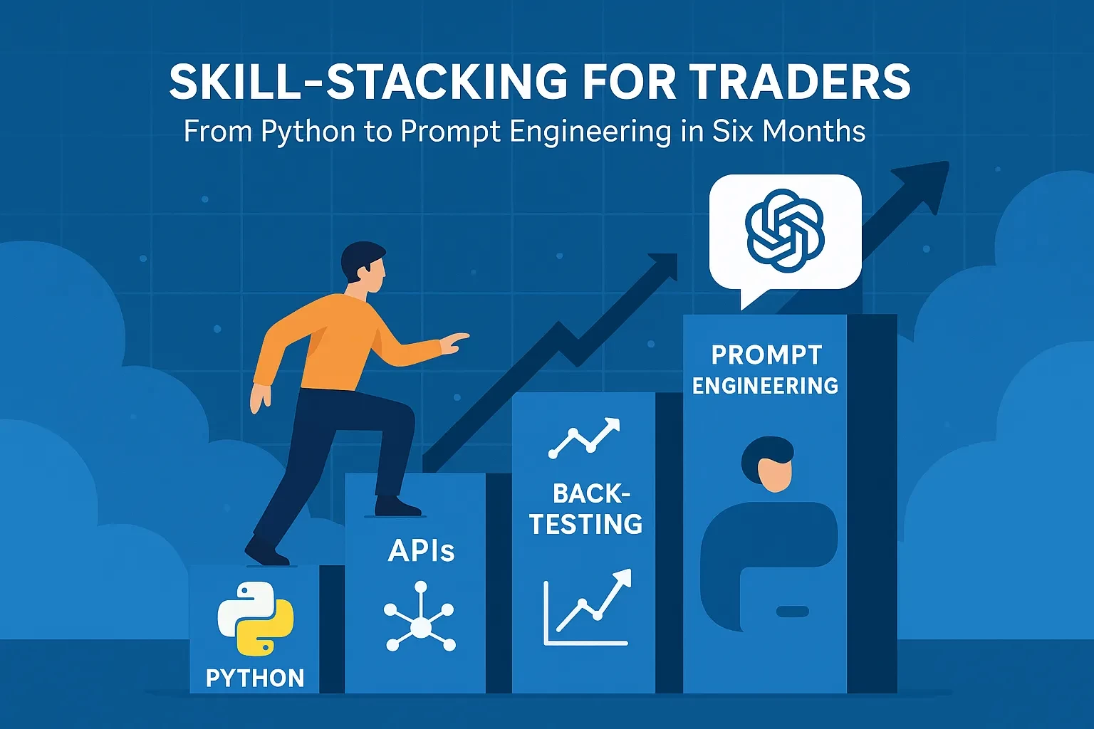 Skill-Stacking for Traders: From Python to Prompt Engineering in Six Months